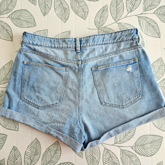 PACSUN Mom Short Denim Distressed Women's Shorts Size 30 - Picture 5 of 5